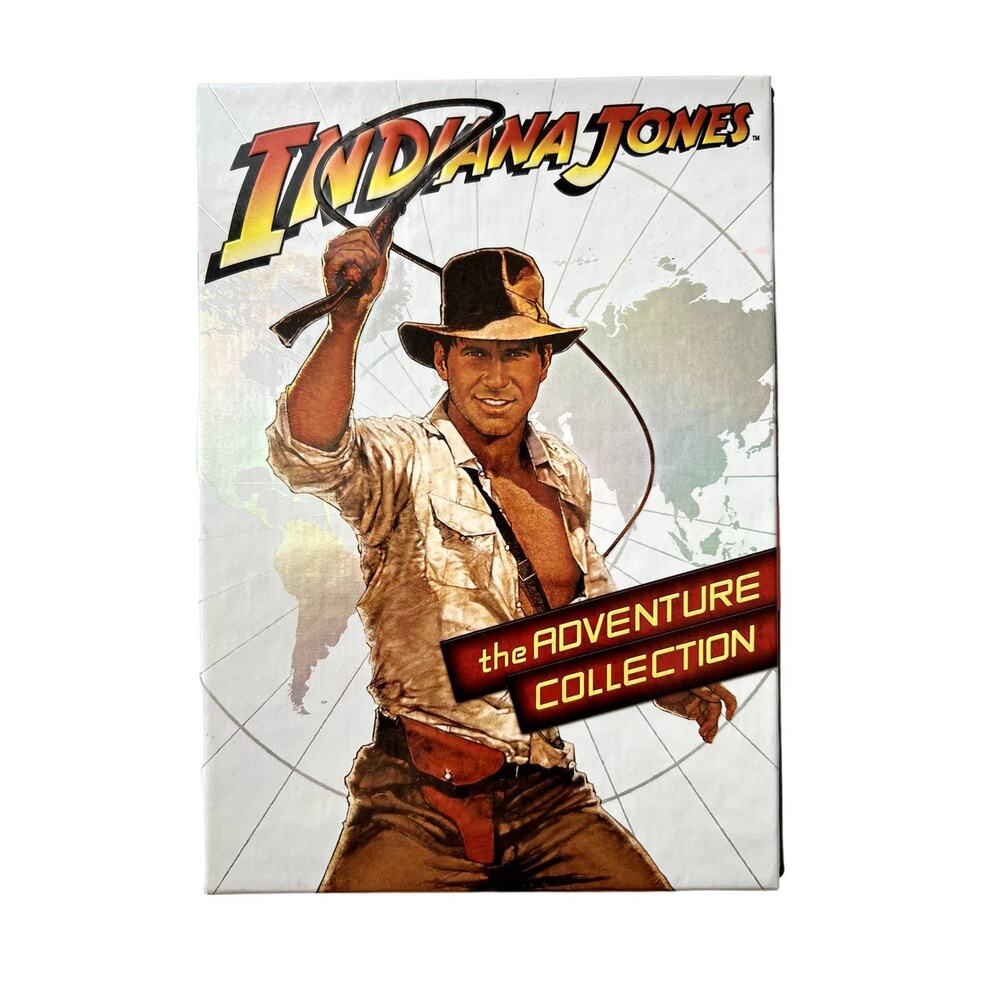 Indiana Jones The Adventure Collection 3 DVD Movies Lucas Films Harrison Ford